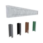 Łącznik metalowy 20cm 25cm 30cm ceownik malowany podmurówka