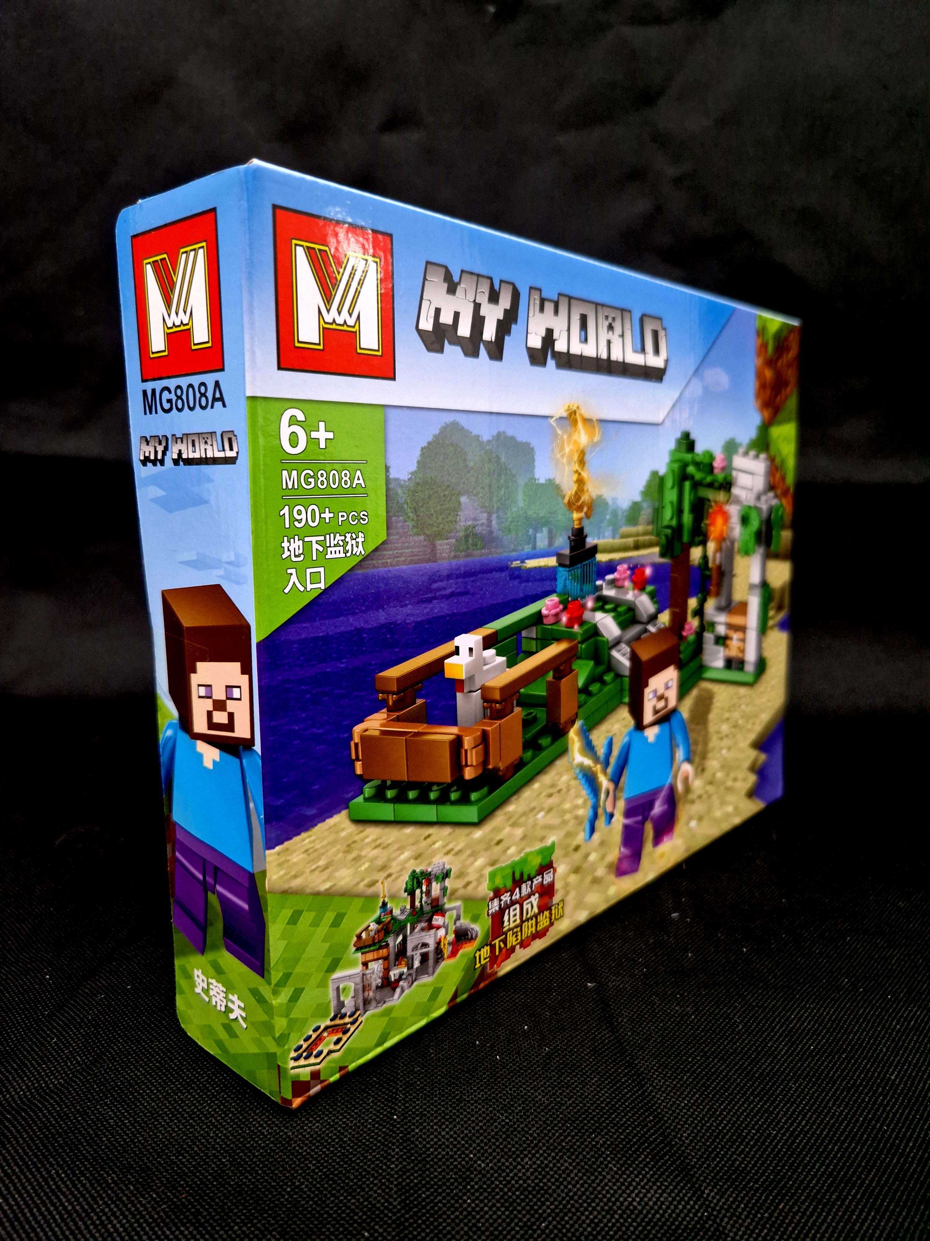 Klocki Plastikowe MyWorld 190/174pcs Minecraft