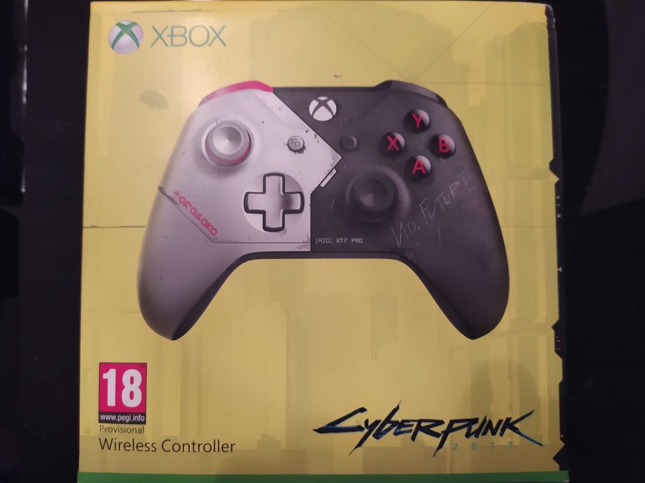 Pad kontroler PC do Xbox One Series S X Cyberpunk 2077 w pudełku