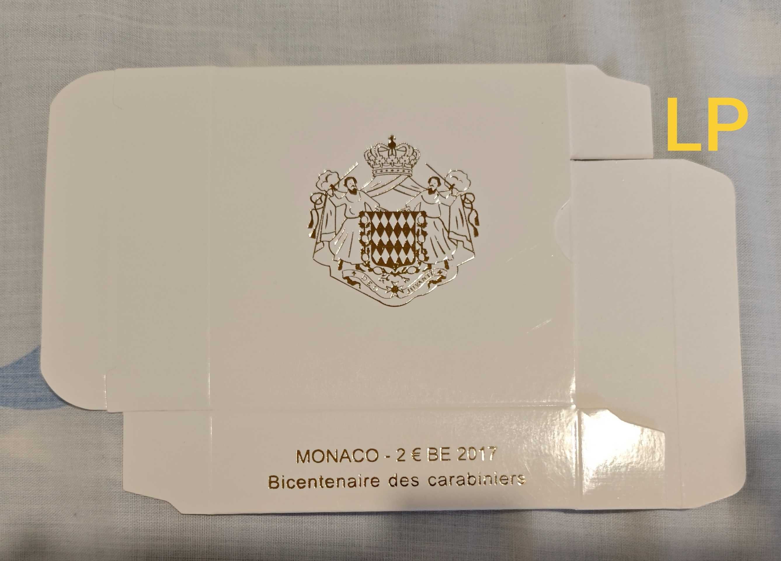Moeda de 2€ Mónaco 2017