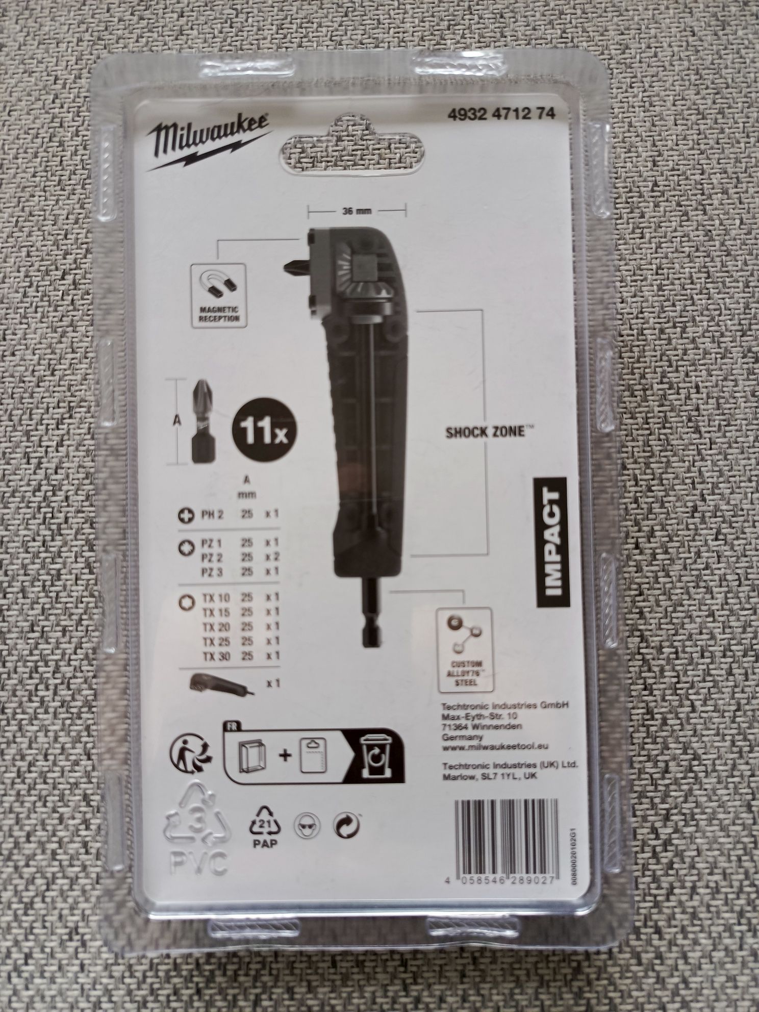 MILWAUKEE Przystawka kątowa adapter przekładnia.