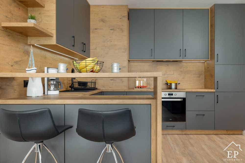 Apartament MARINA 22 Dziwnów z frontowym widokiem na rzekę EP