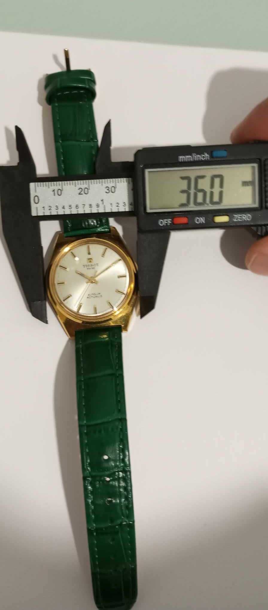 Raríssimo relógio Tissot actualis vintage (anos 70)