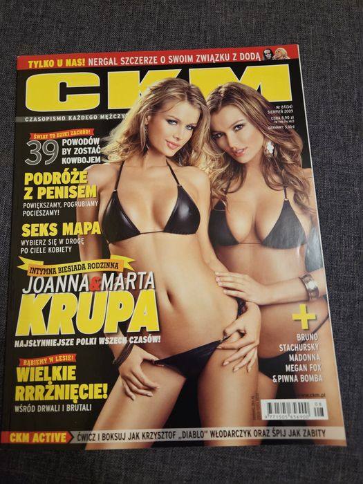 Playboy  / Ckm z Joanna i Marta Krupa.
