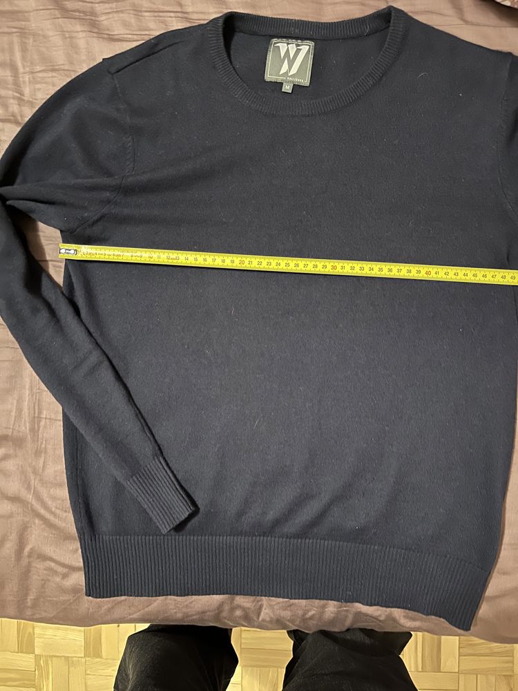Sweter męski granatowy
