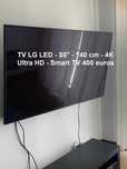 TV LG 55UQ70006LB LED 55'' 140 cm 4K Ultra HD Smart TV