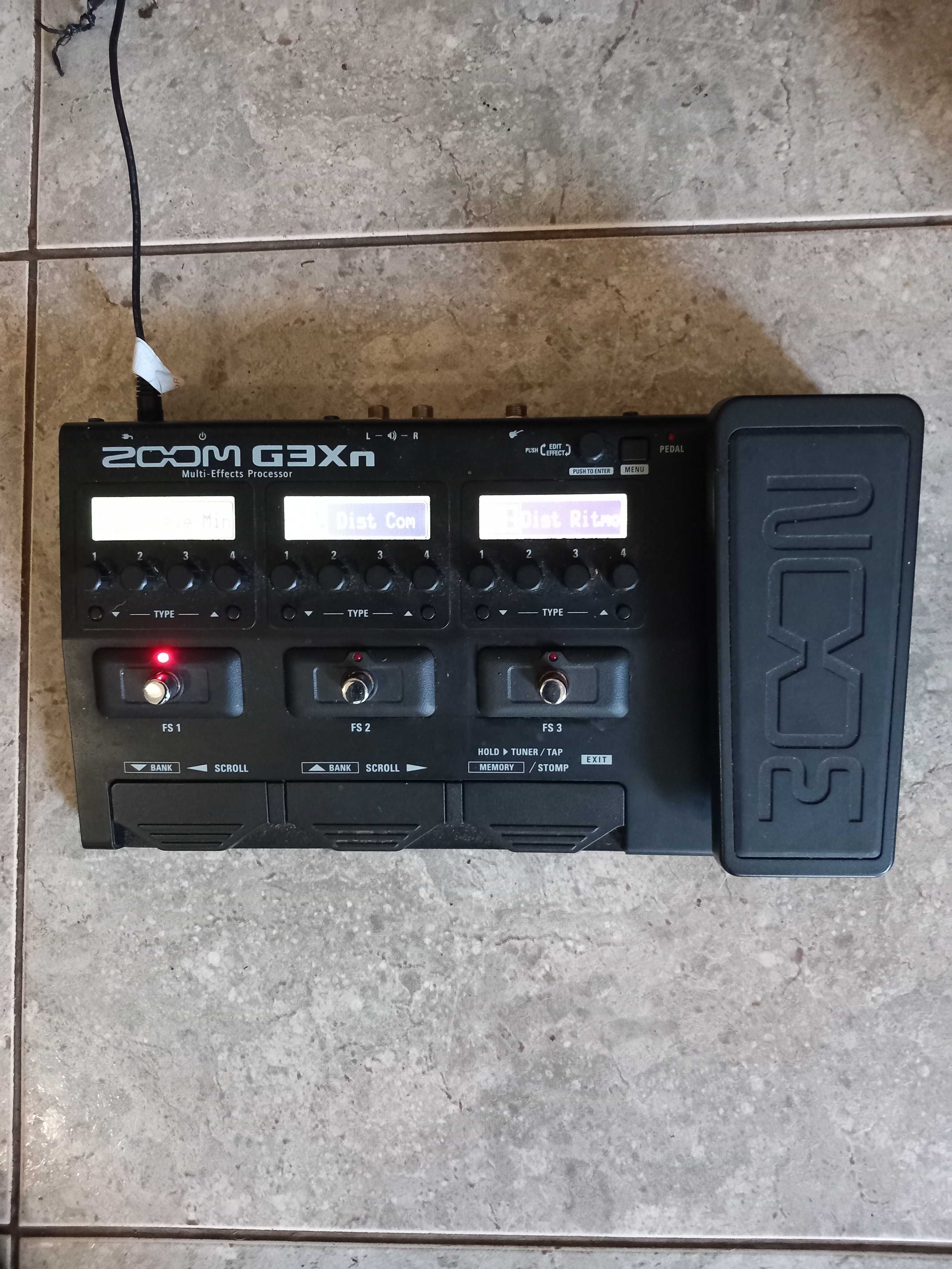 Processador de guitarra ZOOM g3xn