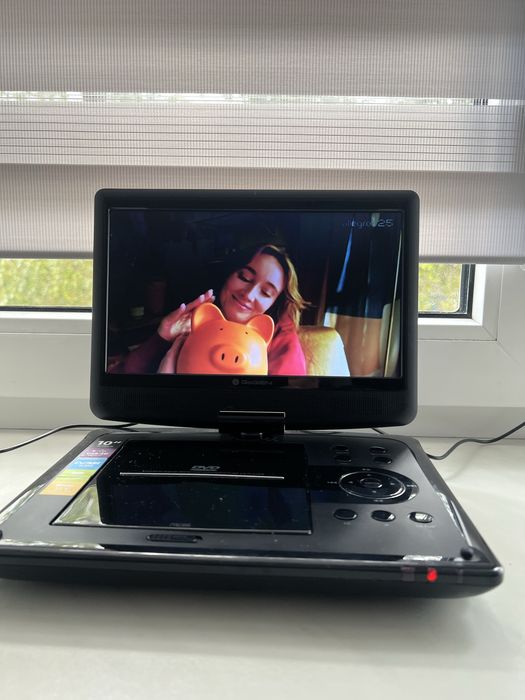 Przenośne DVD Gogen 10,5” z TV DVB-T2 + słuchawki JBL