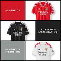 Camisolas Benfica (Disponível para venda imediata] - portes incluídos