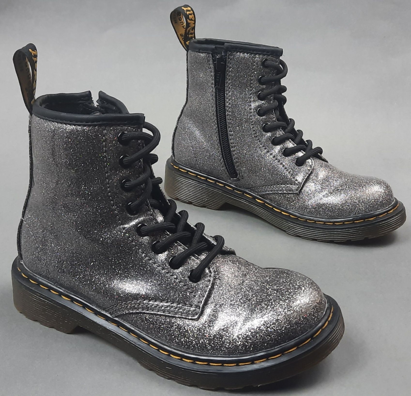 Dr.Martens Glitter półbuty glany cekiny 32 21cm