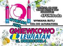 GNIEWKOWO LEWIATAN typu Soda Stream SodaStream gaz CO2