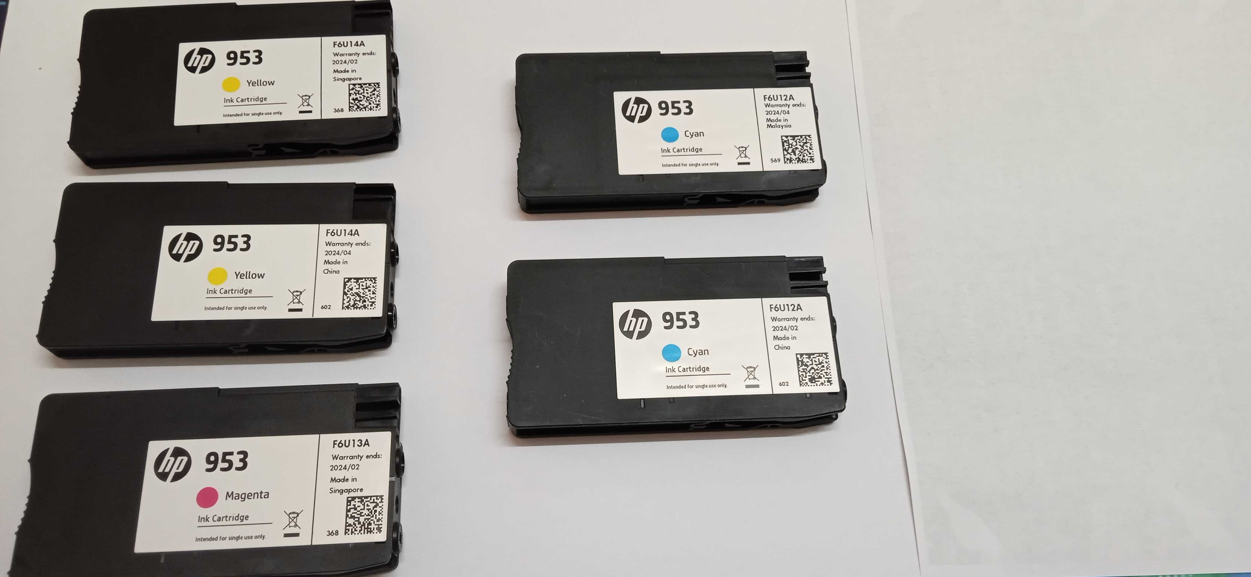 Tinteiros HP 953/953XL/951XL