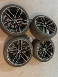 Felgi używane Audi S7 21" z oponami Pirelli P.Zero Run Flat 275/30R21