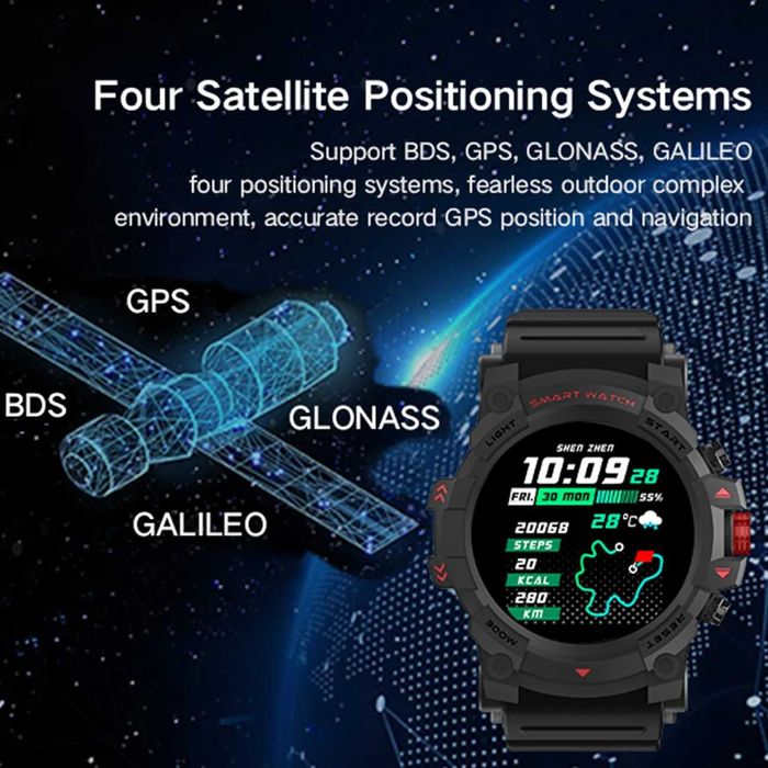 Zegarek Sportowy SmartWatch GPS - Nowy