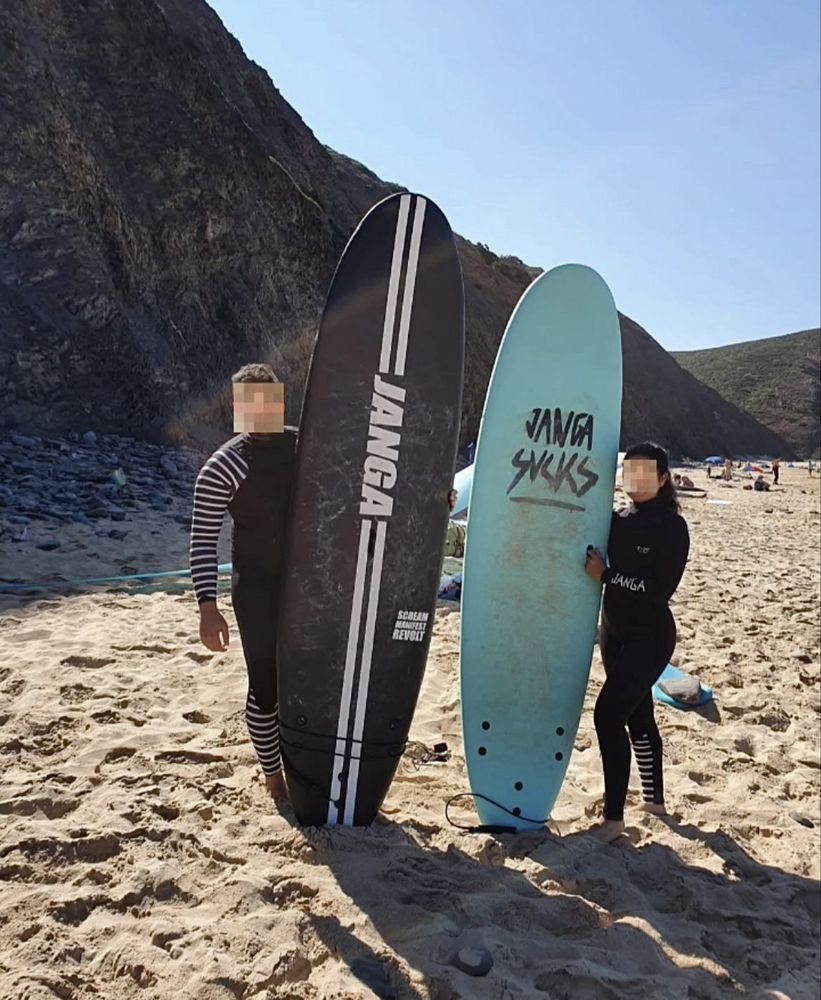 Pranchas de Surf (3) + Fatos (3)