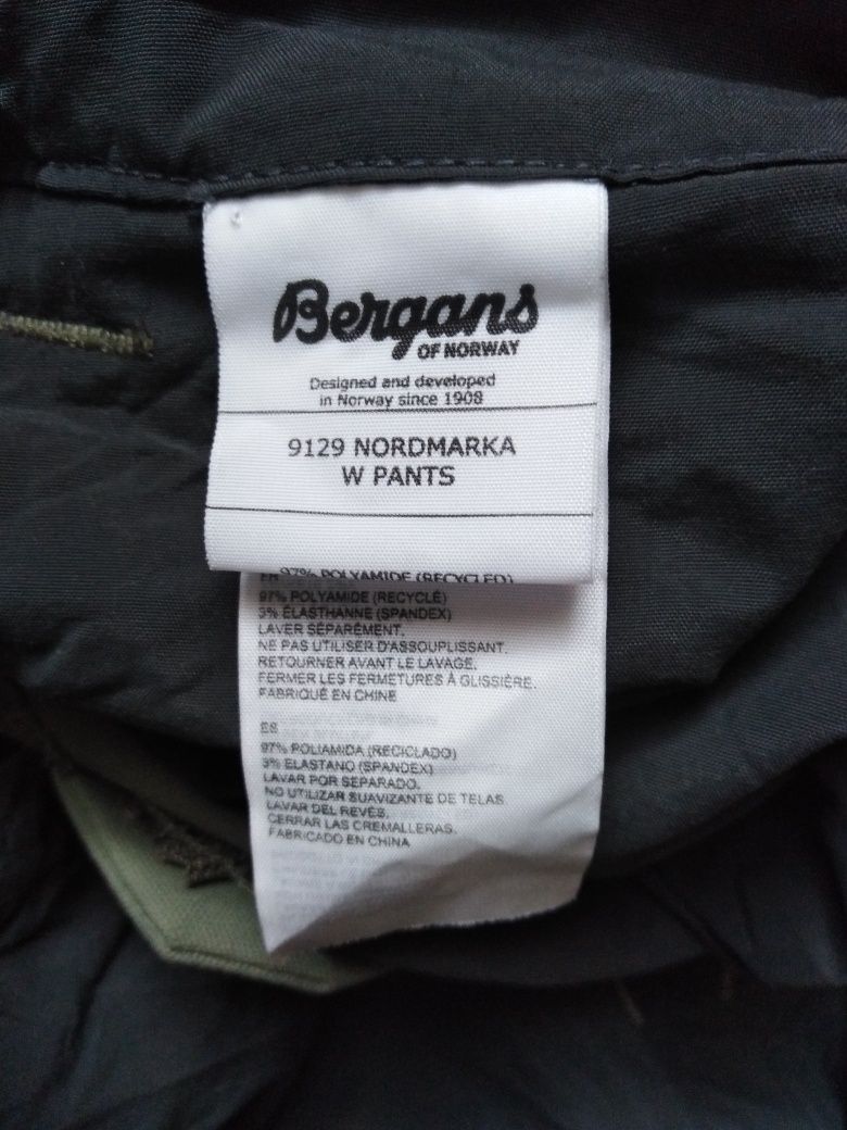 Bergans Of Norway Nordmarka Pants spodnie trekkingowe roz XL