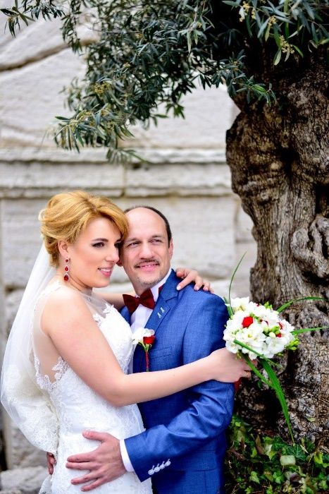 Свадебное платье. Силует рыбка.