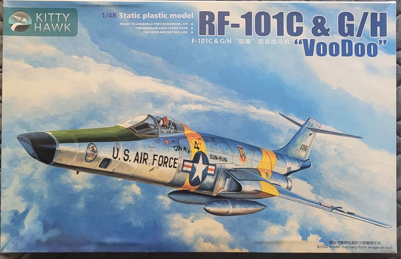 Kitty Hawk 1:48 RF-101C Voodoo kit modelismo