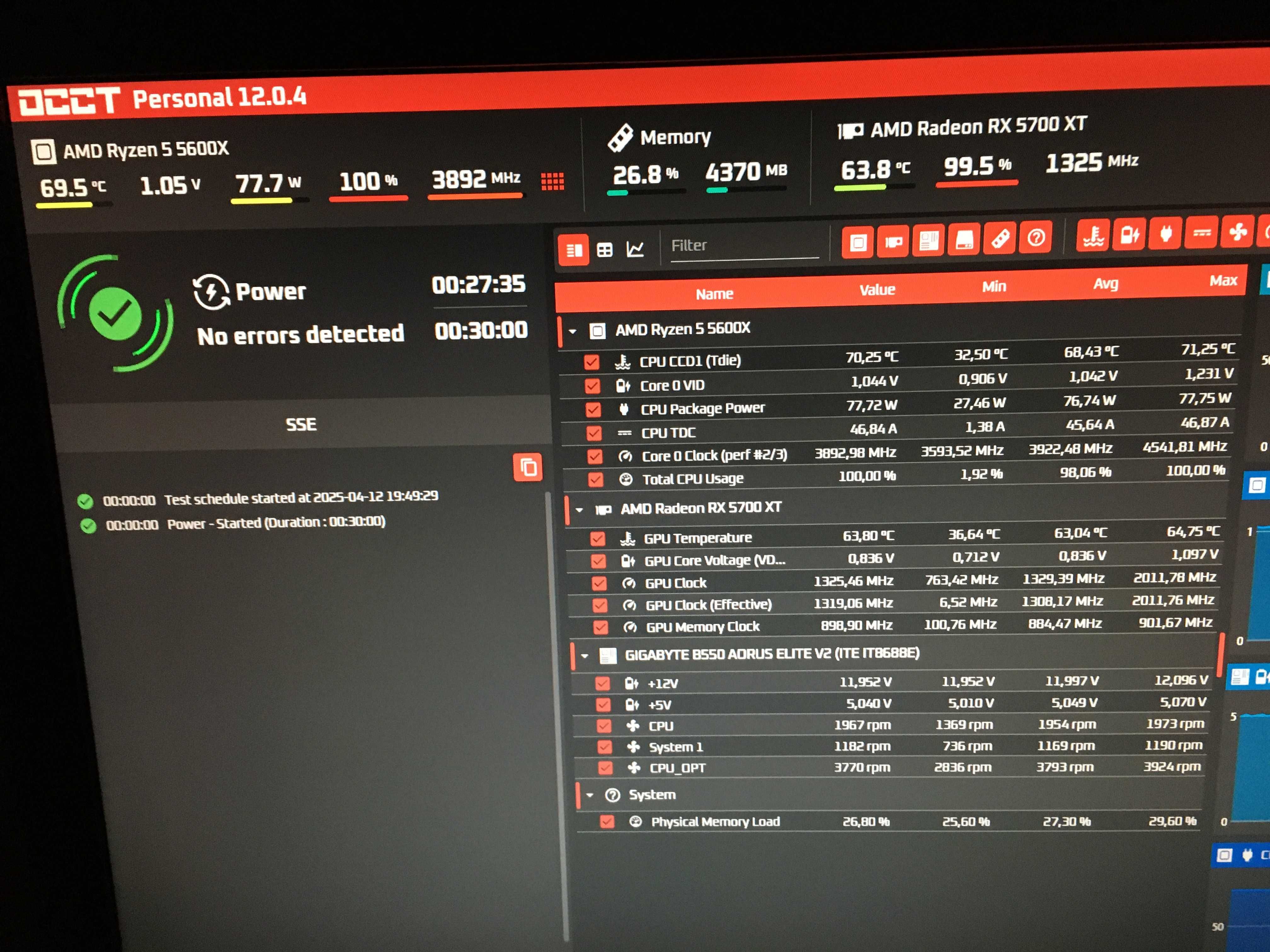 Komputer RYZEN 5 5600X | RX 5700XT | 16GB RAM | M2 512GB*OPIS*