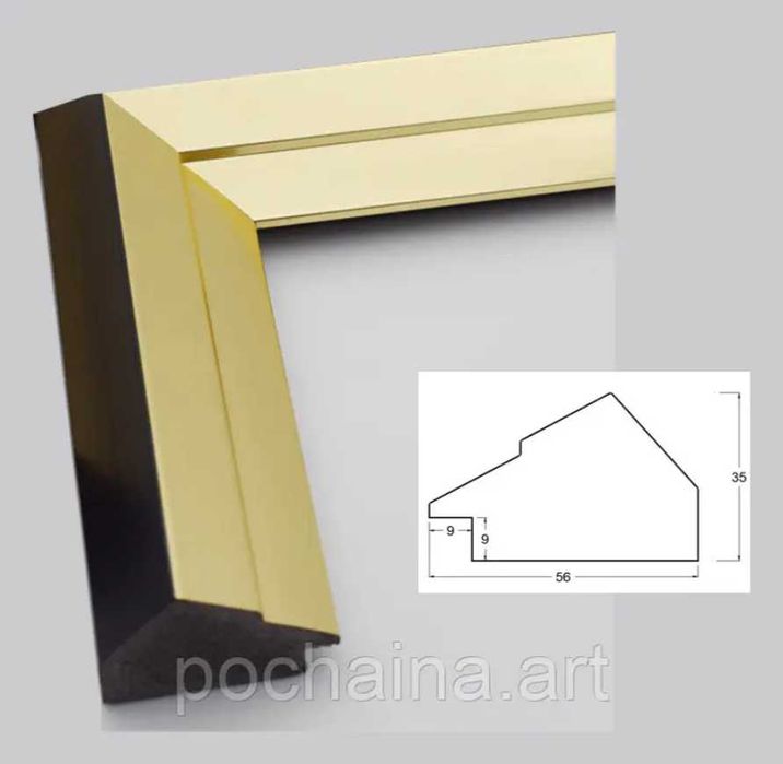 Сучасний багет, преміум якості, для виготовлення рамок АКЦІЯ до -55%