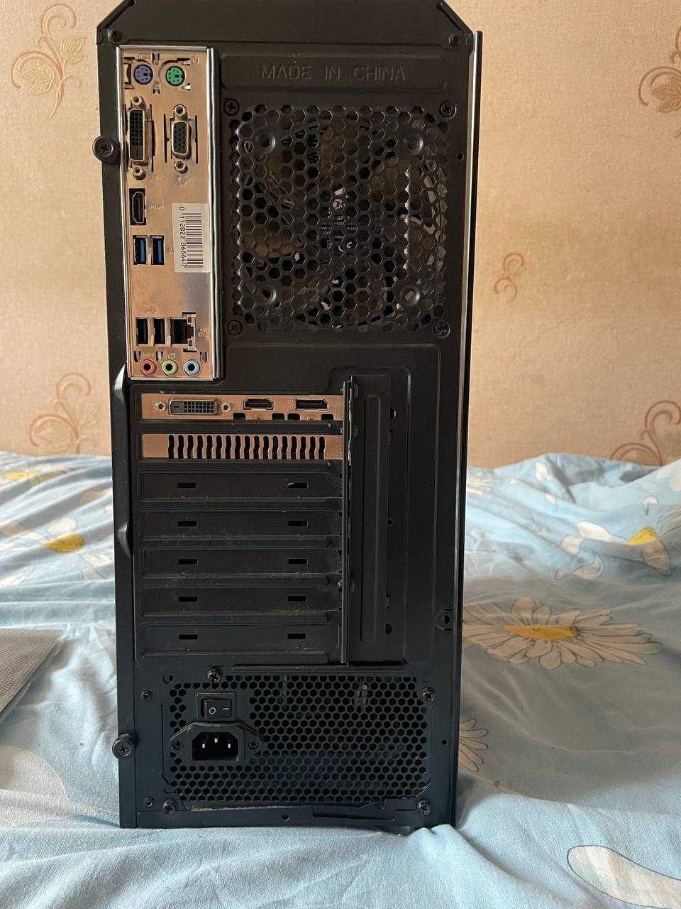 Игровой компьютер Core i3-10100F, GTX 1650, 16GB RAM, HDD 1 TB,SSD 256