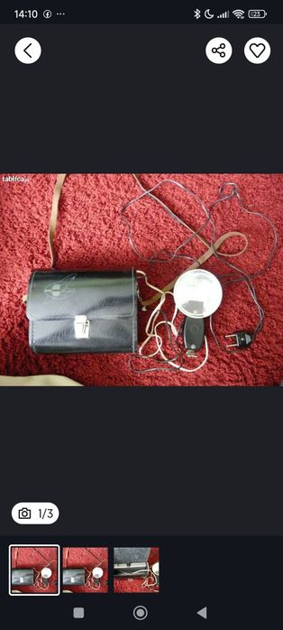 Lampa błyskowa do aparatu z lat 70