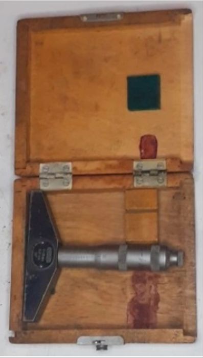 GŁĘBOKOŚCIOMIERZ Głebokosciomierze 0-25 Meopta mikrometryczny