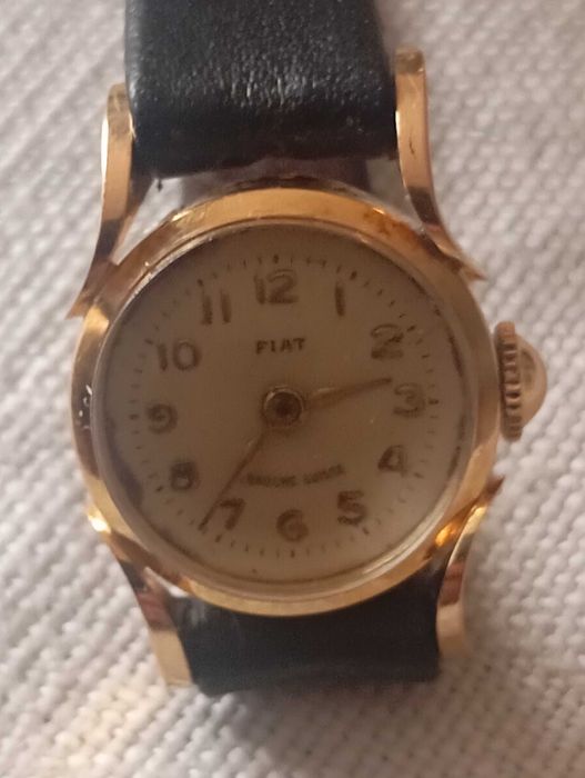 Relógio ouro Fiat