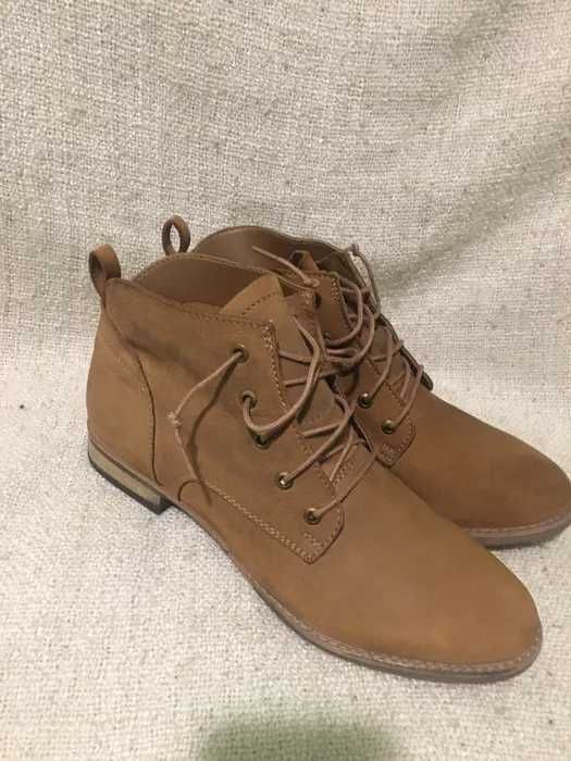 Шкіряні демі черевики чобітки steve madden ecco 39р