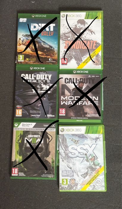 Gry na xboxa (Bardzo duze przeceny)