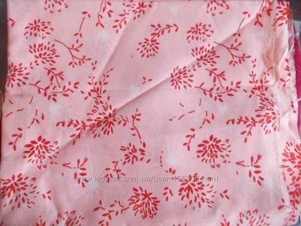 Отрезы тканей, остатки