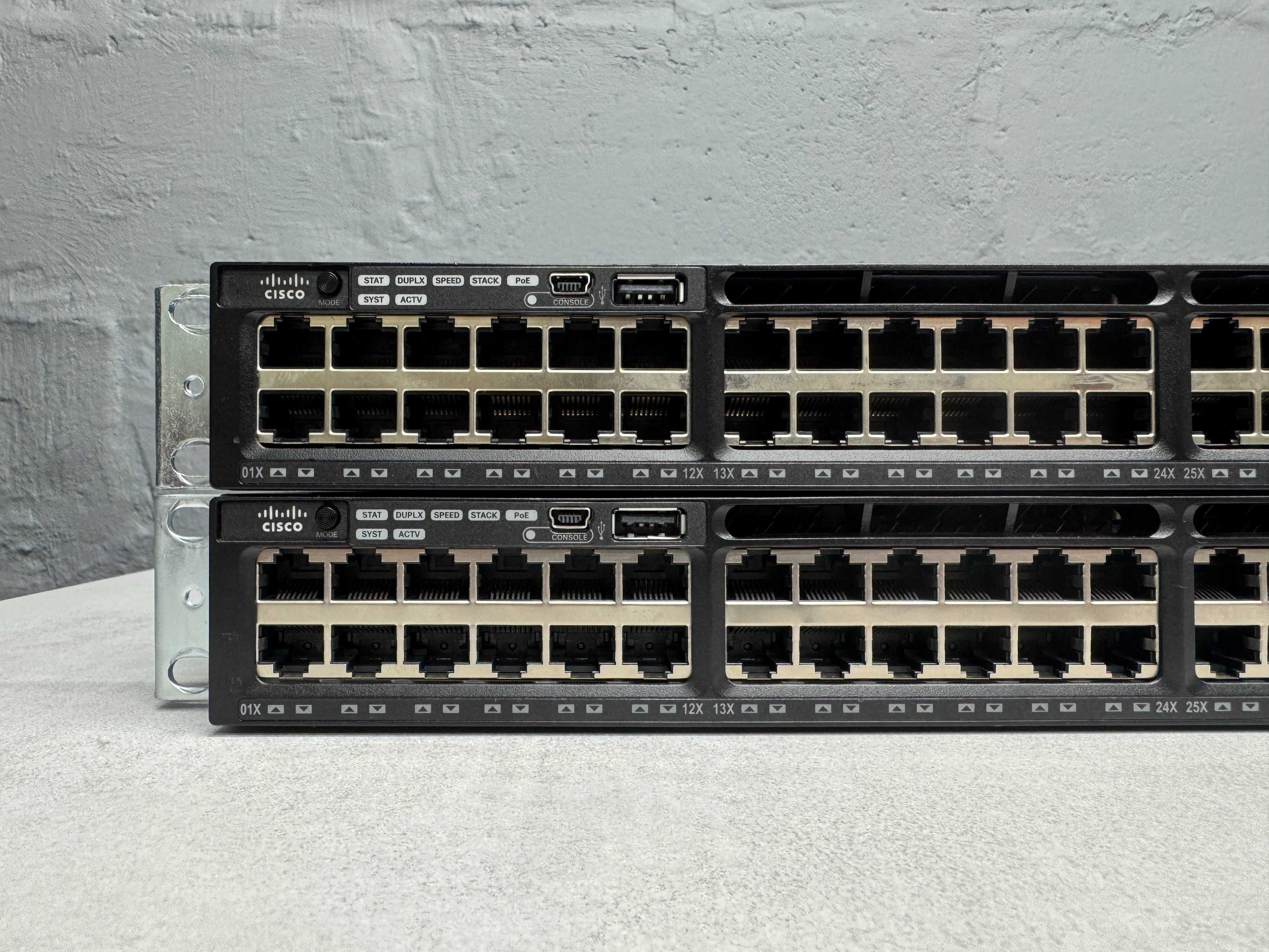 Коммутатор Cisco WS-C3650-48PQ-S(4 порта 10G SFP+) безнал/гарантия
