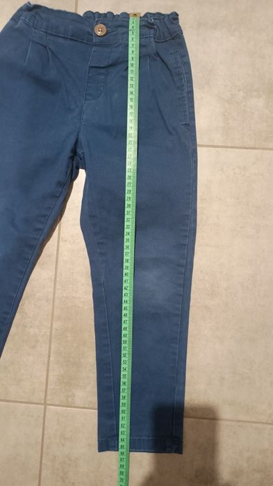 Spodnie chłopięce wizytowe, bawełniane, rozm. 110