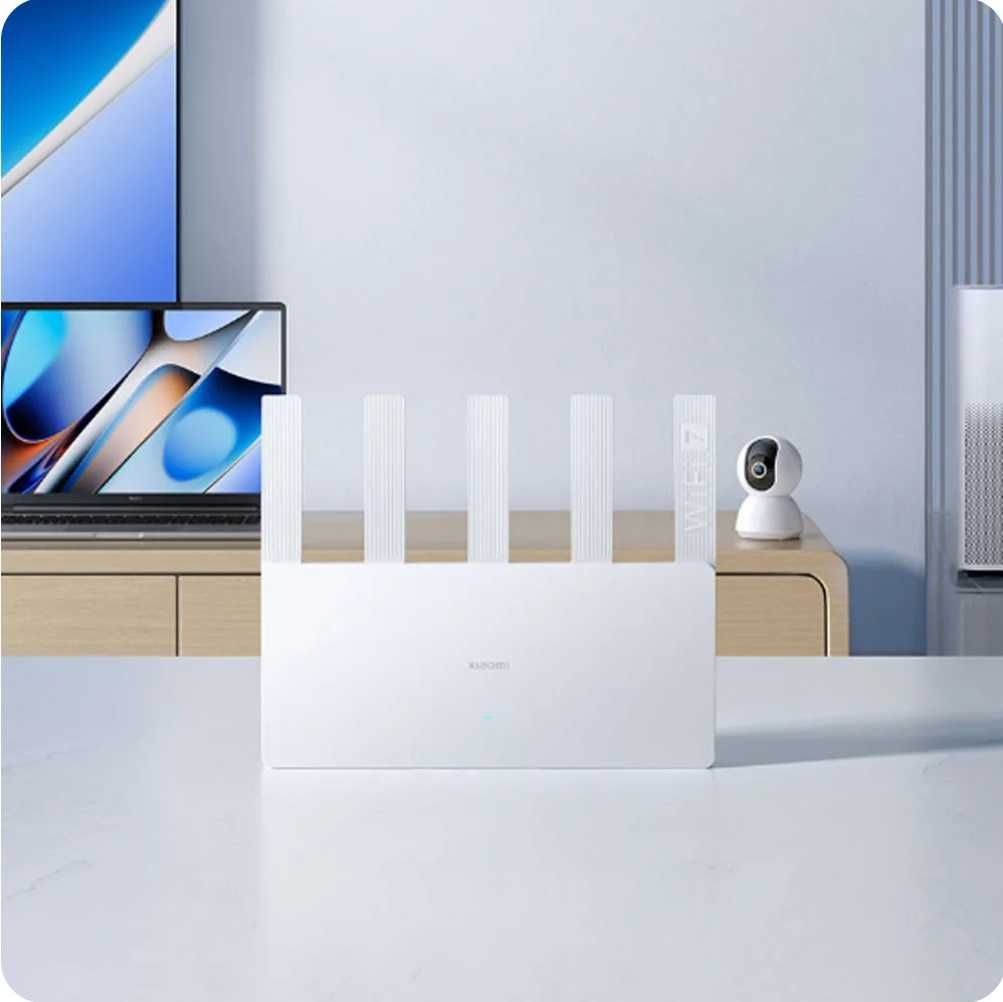 Роутер Xiaomi BE5000 Wi-Fi 7 2,5G Mesh маршрутизатор 2.4/5GHz