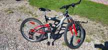 Rower dziecięcy Fahrradstar Victorybike pełne zawieszenie przerzutki