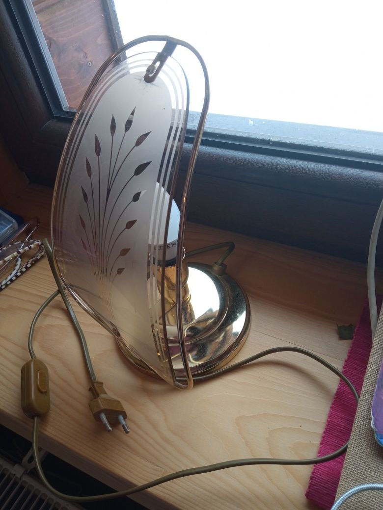 Dwie lampki nocne vintage