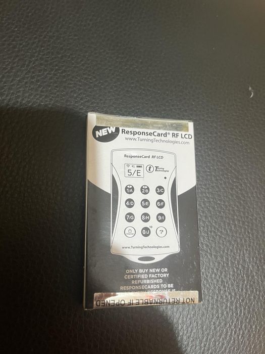пульт голосования Turning Technologies ResponseCard RF LCD.