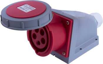 Stałe gniazdo siłowe e.socket.115.16.67, 5P, 400V, 16A, IP67