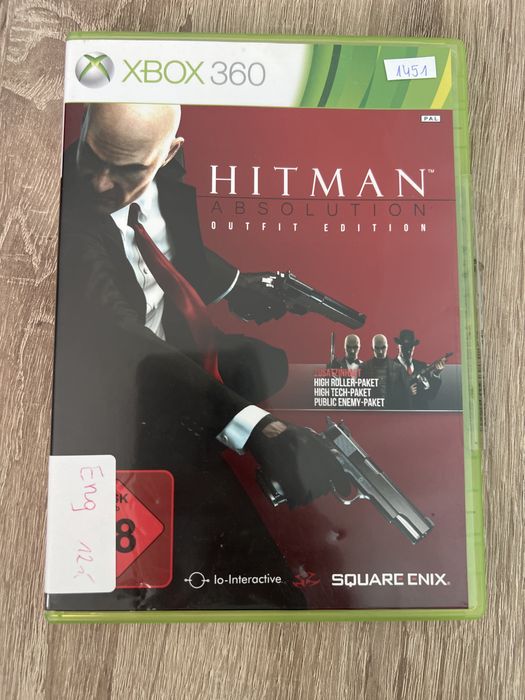 #1451 hitman absolution outfit edition gra xbox360 xbox 360