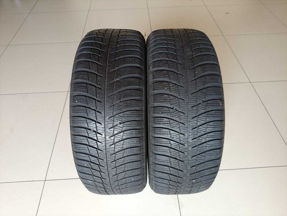 Пара шин б/у 205/55R16 91H Bridgestone Blizzak LM001