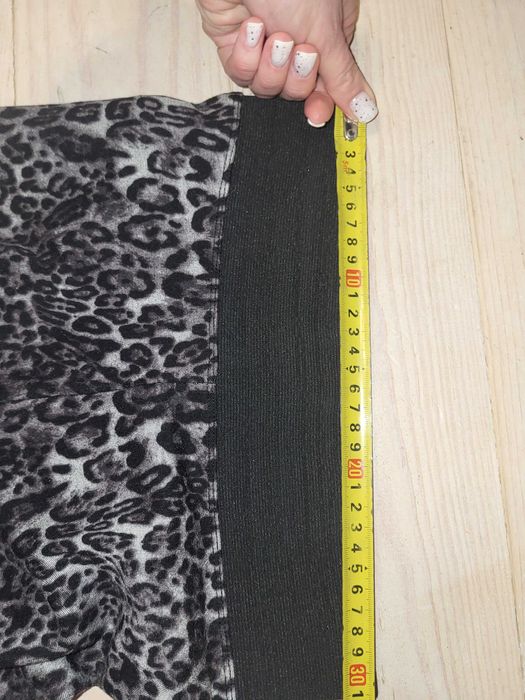 Леопардові лосини  ZARA, з утяжкою, розмір М