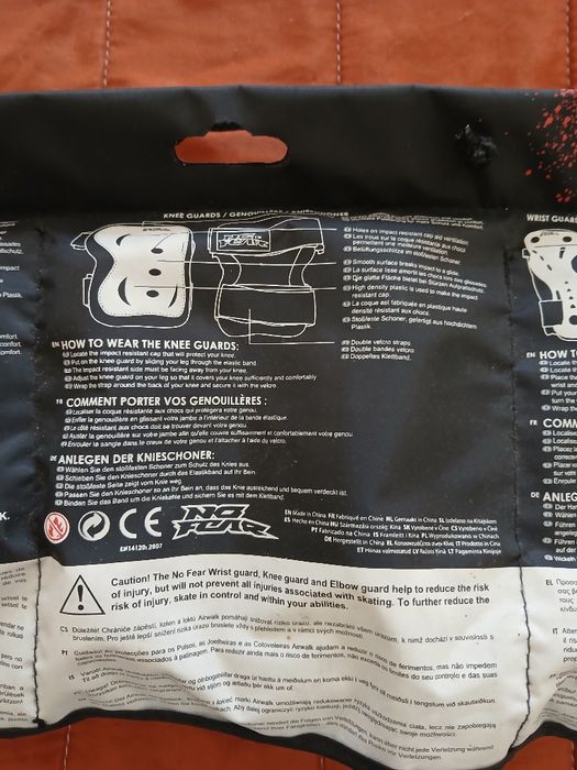 Pack Protecções Skate NoFear