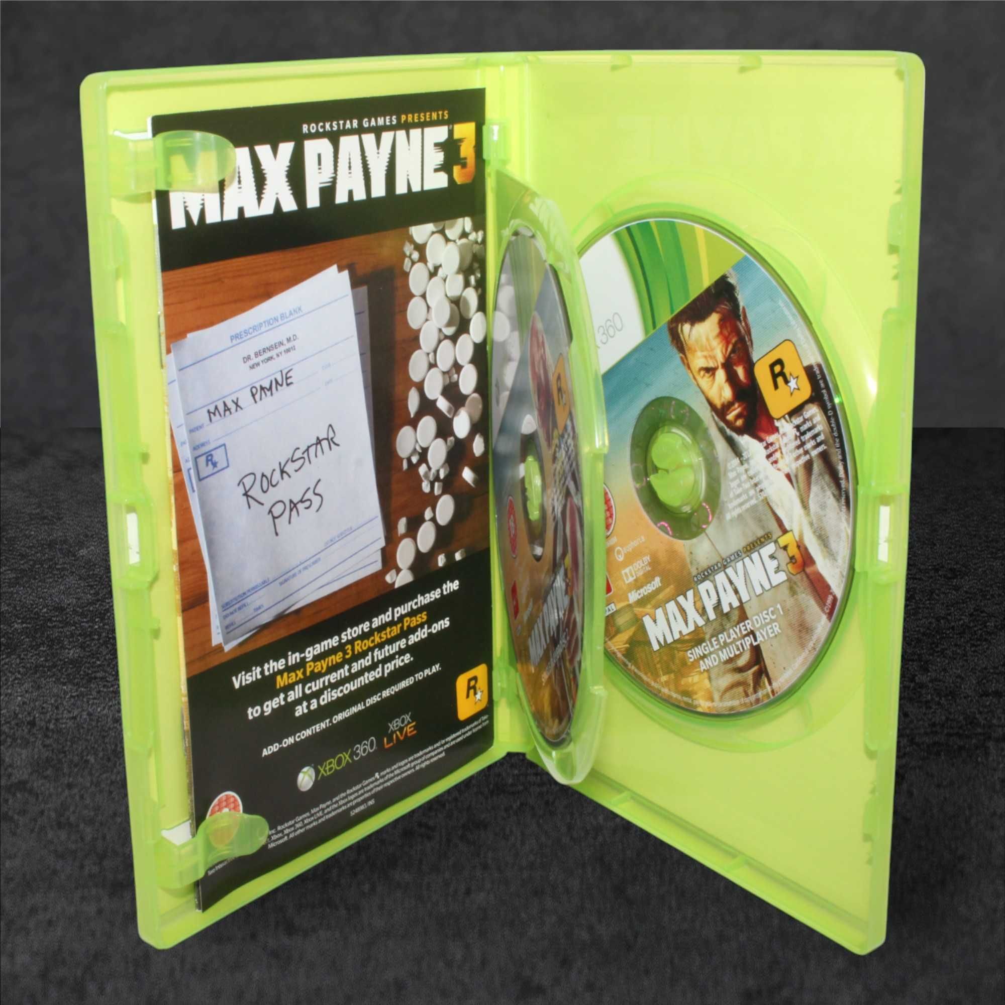Max Payne 3  Xbox 360 GameBAZA