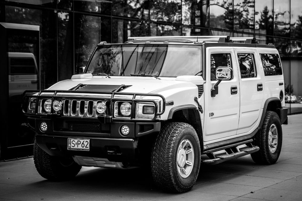 Samochód  do ślubu HUMMER H2 do wynajęcia z kierowcą