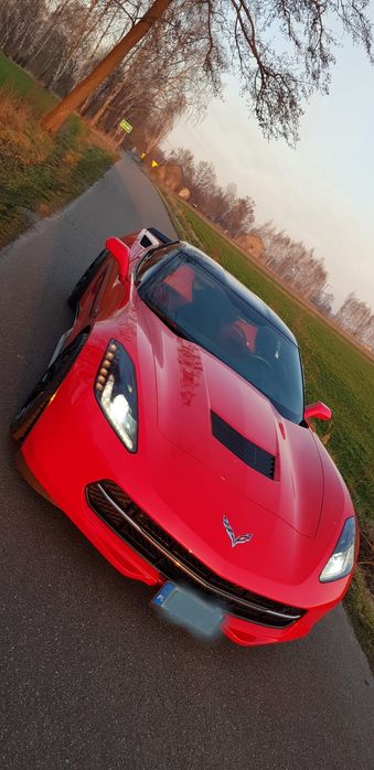 Corvette C7 2lt uszkodzony silnik