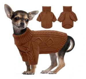 Ubrano dla psa zimowy sweter dla psa miękki sweterek dla psa XS