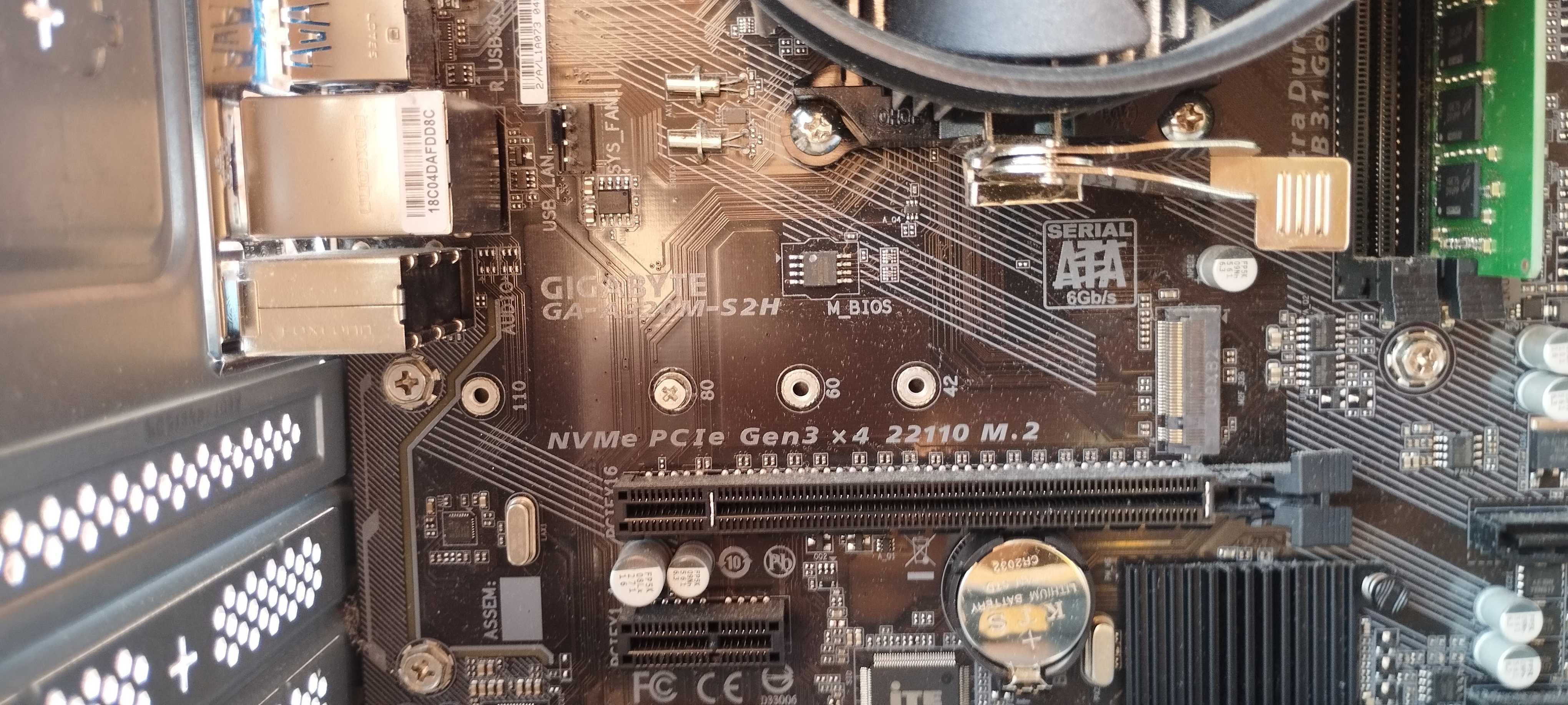ПК Gigabyte GA-A320M-S2H DDR4 8Gb AMD Ryzen 5 3400