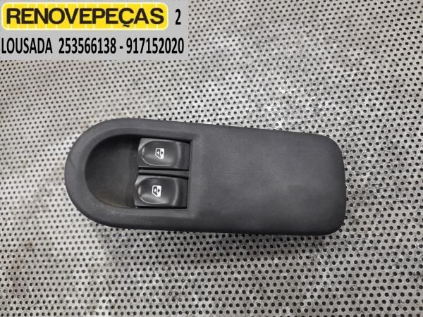 Comando / botão / interruptor vidros frente esquerdo RENAULT Clio III