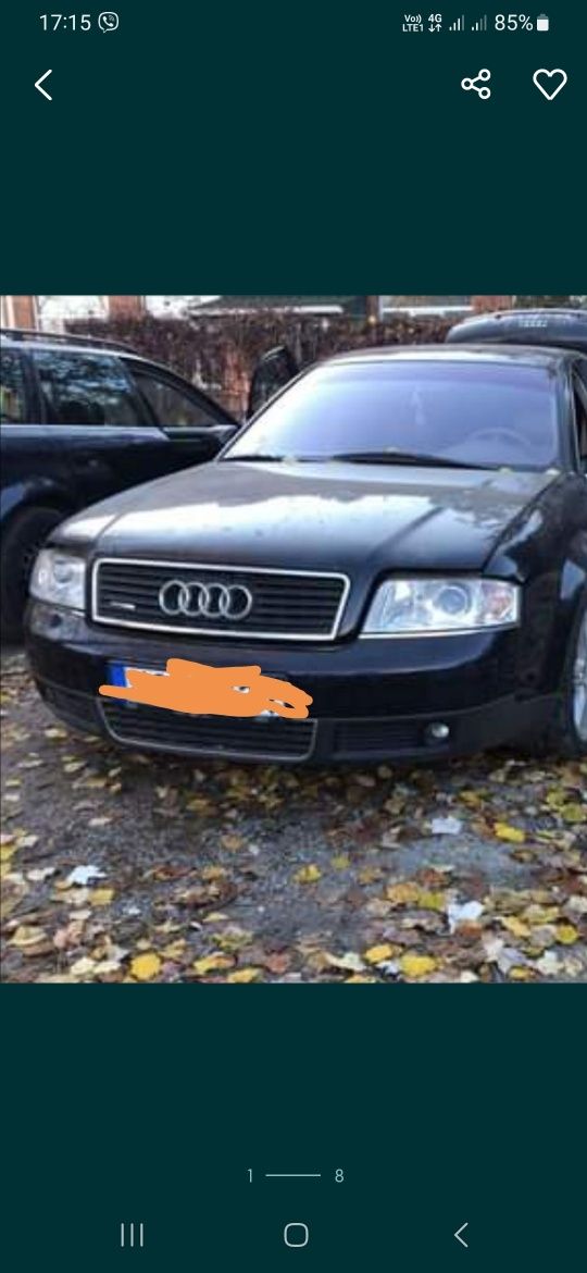 Продам бампера на Audi A6C5 S6C5, a6 c5 allroad в идеальном состоянии