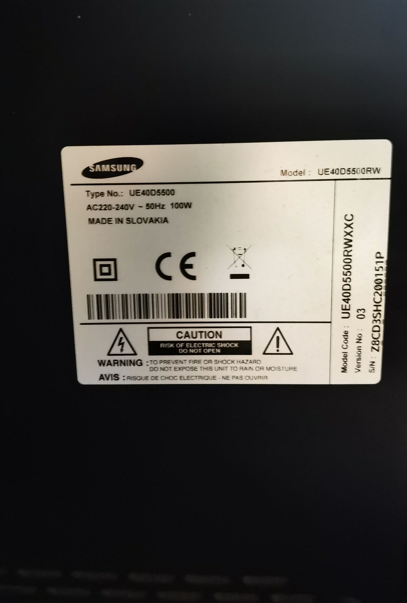 Lcd samsung sem imagem